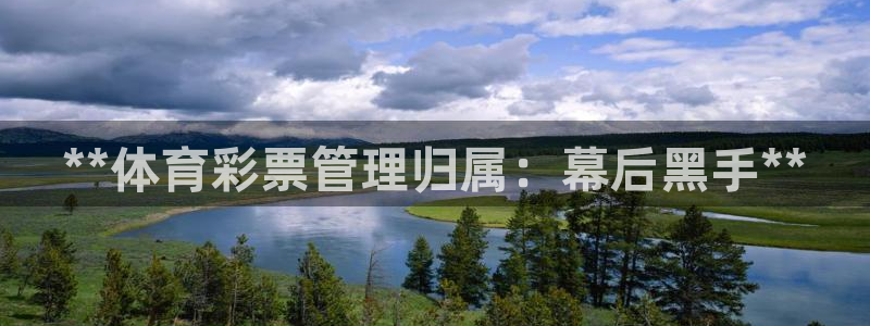 必一体育下载义：**体育彩票管理归属：幕后黑手**