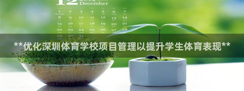 必一运动：**优化深